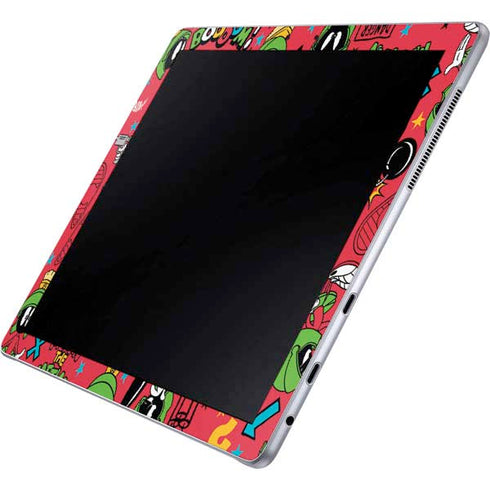 Looney Tunes Marvin the Martian Patches Galaxy Book 12in Skin